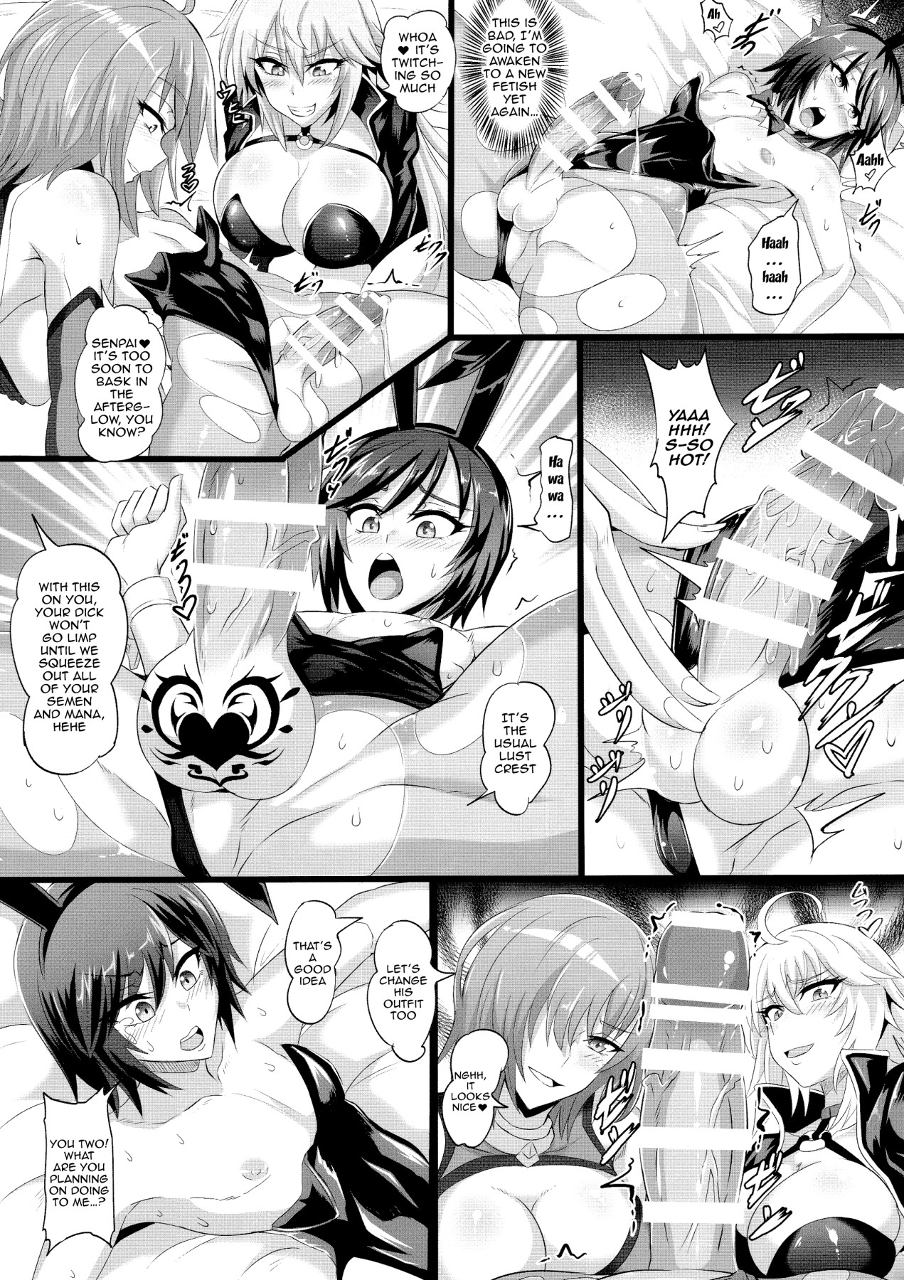 Hentai Manga Comic-LEWD FGO!! Vol. 02 Swimsuit Jeanne Edition-Read-14